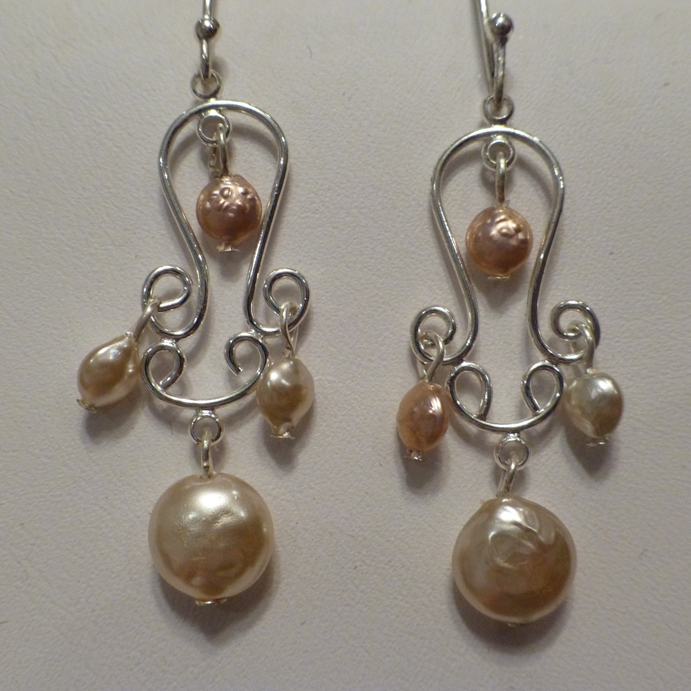 Alyssa Earrings by Premier Designs Coin Pearls